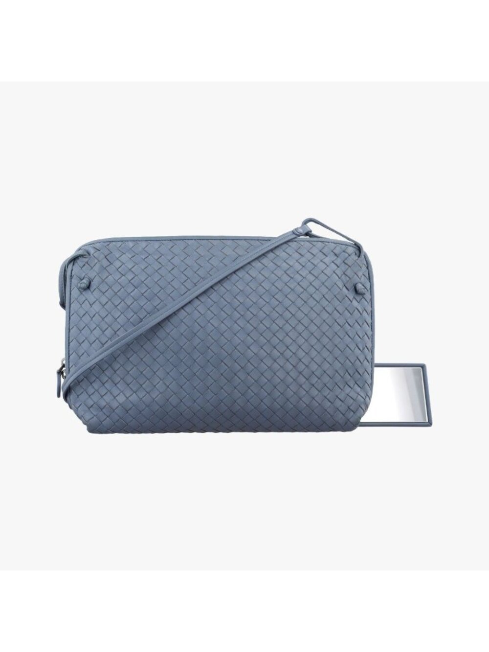 Bottega Veneta Nodini Blue Lambskin